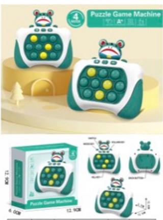 Puzzle Game Jogo Infantil Pop It Eletrônico + 3 Pilhas Aaa Cor Astronauta